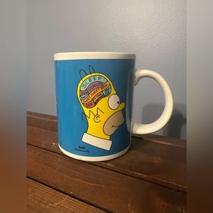 The Simpsons Homer Simpson GENIUS AT WORK Character‎ Mug 2007